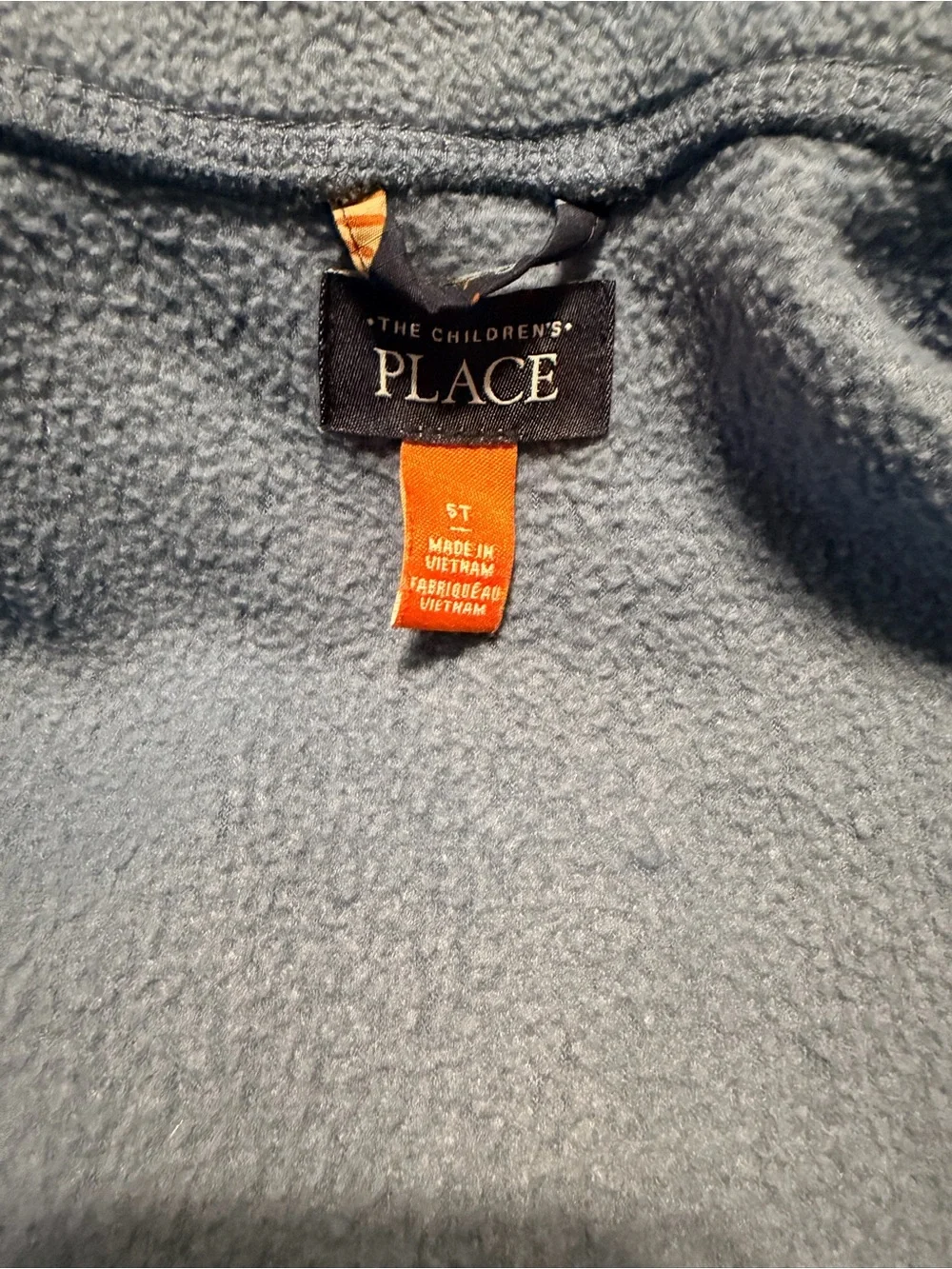 The Children's Place Light Blue Fleece Sweater